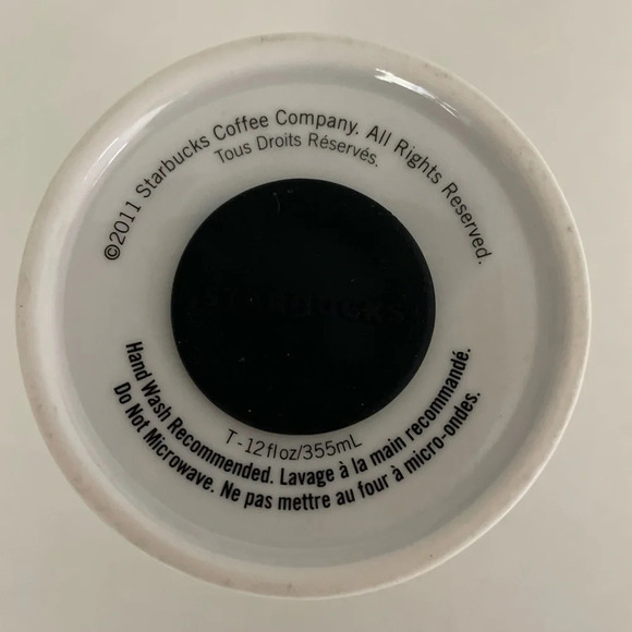 Starbucks Siren Logo Double-Wall Ceramic Coffee Tumbler and Mug 2011 Set - Picture 9 of 16